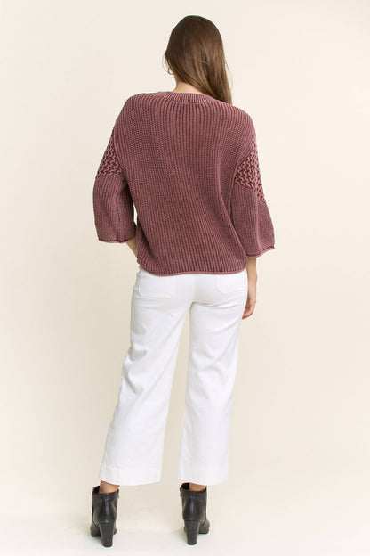 The Woven Whisper Sweater