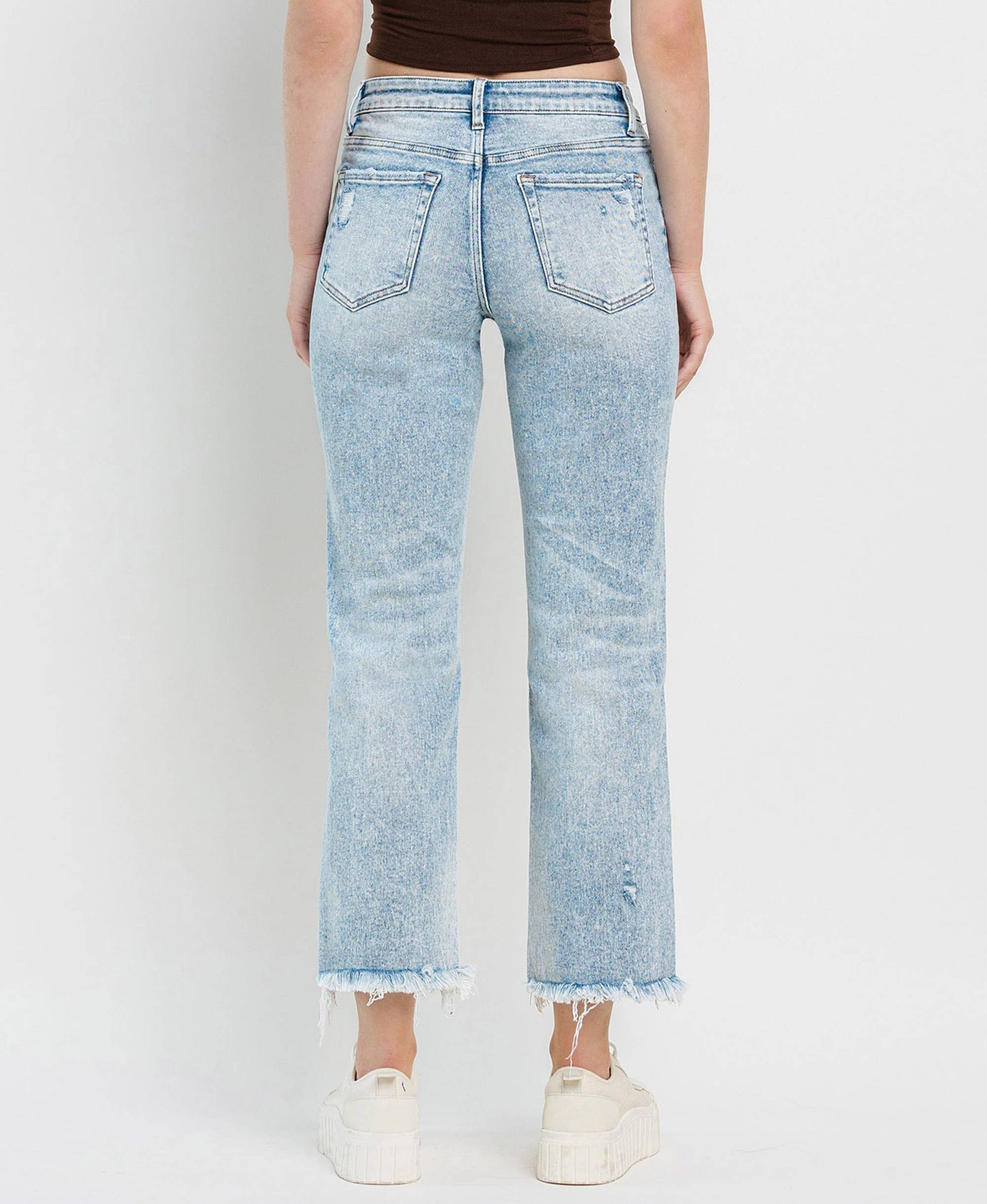 Lovervet- TUMMY CONTROL HIGH RISE STRAIGHT JEANS LV1295