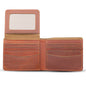 American Leather Goods - Genuine Leather Wallet for Men with Flap out ID Window
