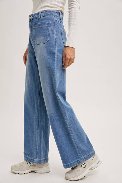 Free Spirit Wide Leg Jeans