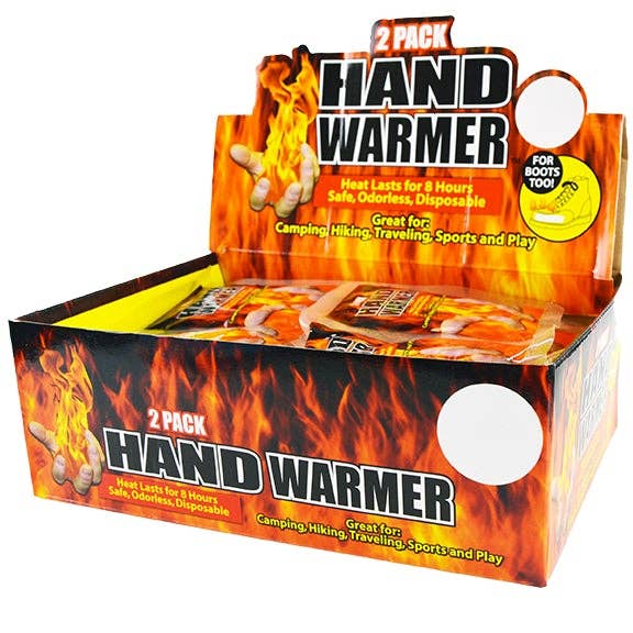 Hand Warmer Disposable Pair For Winter Cold- 24/Display
