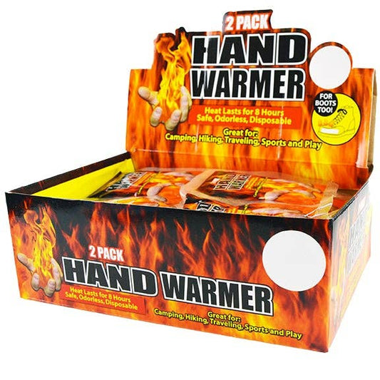 Hand Warmer Disposable Pair For Winter Cold- 24/Display
