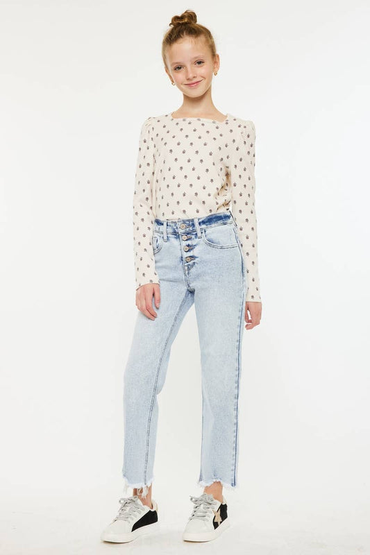 Girls KanCan Cropped Jeans