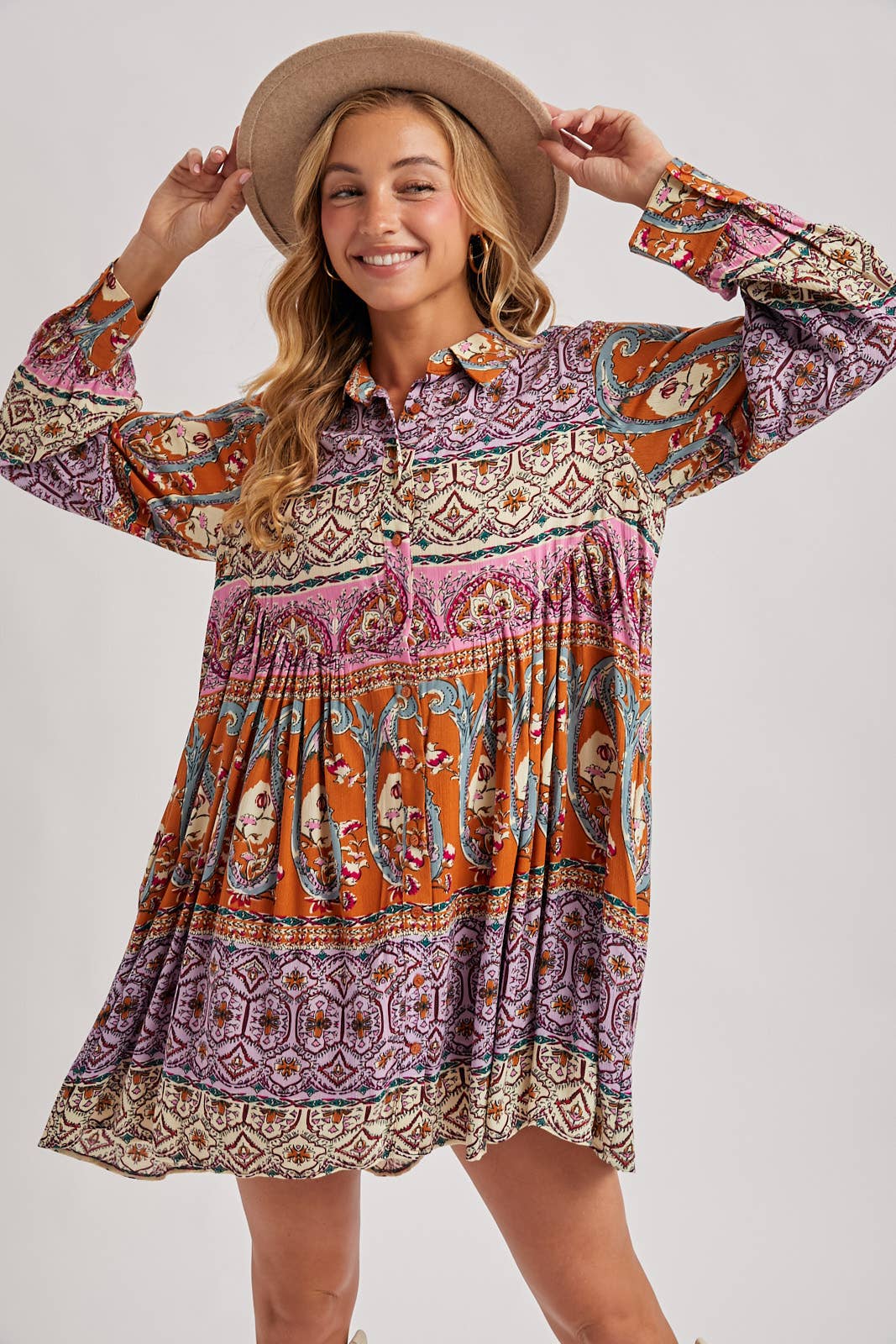 Sunset Bazaar Swing Dress