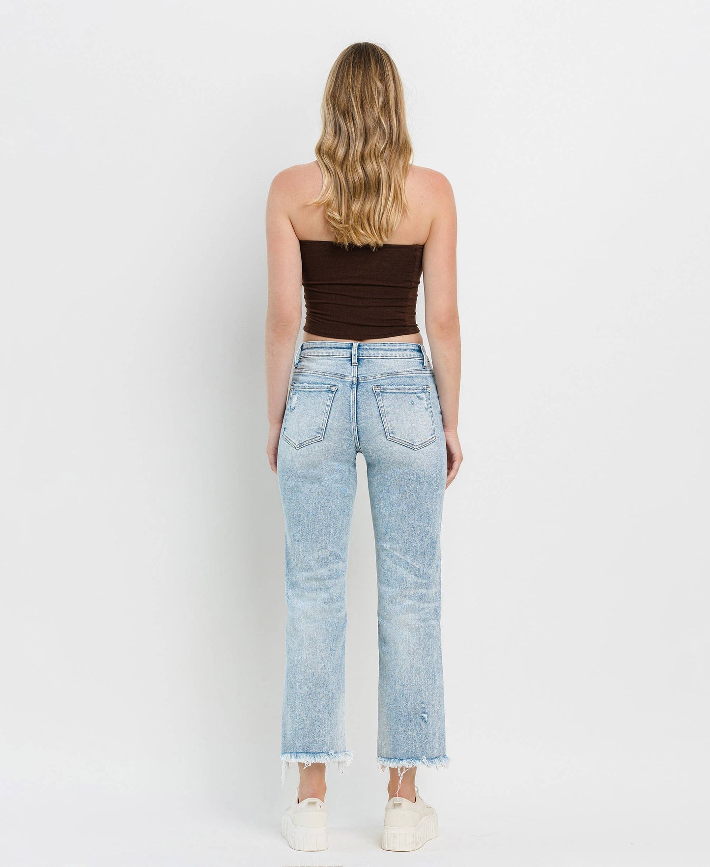 Lovervet- TUMMY CONTROL HIGH RISE STRAIGHT JEANS LV1295