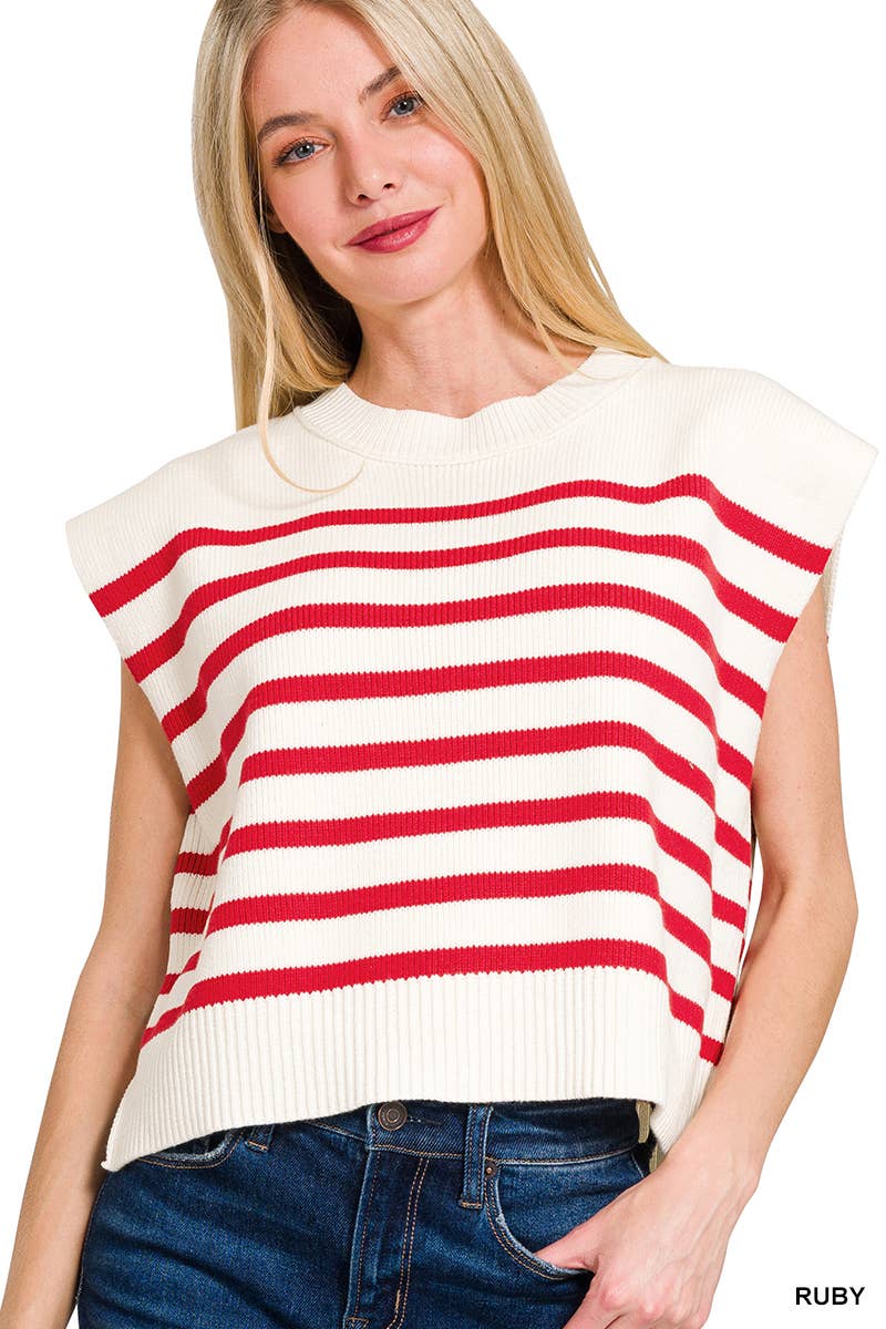The Coastal Classic Knit Sweater Vest