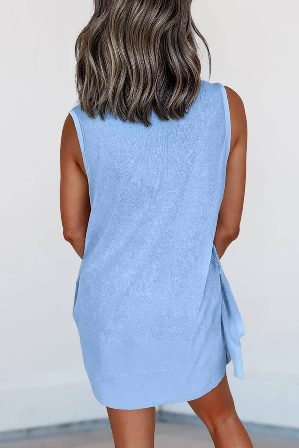 Sunny Pocket tank Mini dress