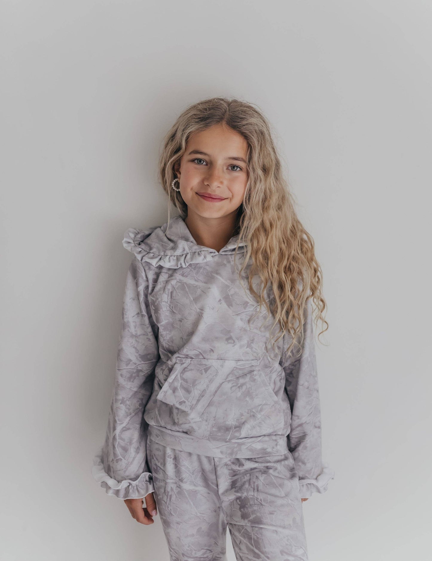 Girls Starlight Camo Lounge Set