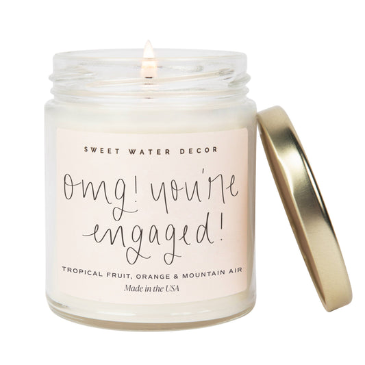 OMG! You're Engaged! 9 oz Soy Candle