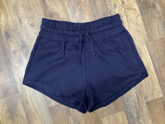 Bondi Navy Fleece Shorts