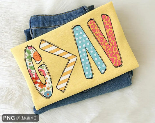 GOD IS GREATER THAN THE HIGHS AND LOWS