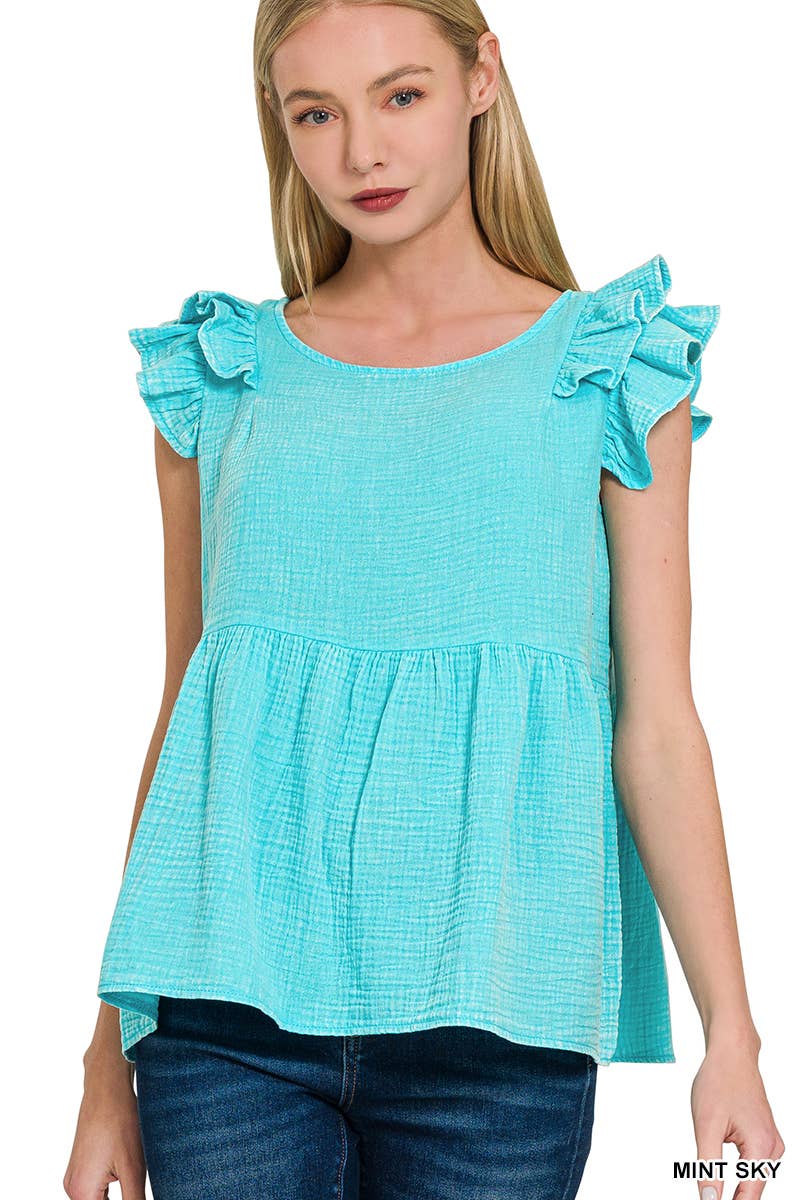The Olive Meadow Top