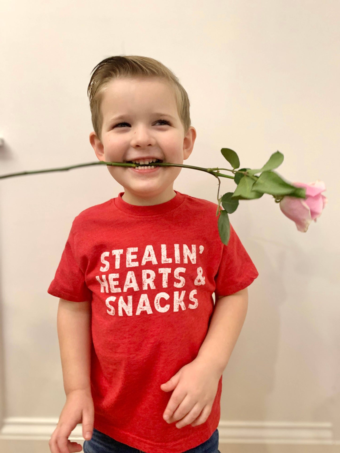 Stealin' Hearts & Snacks - Toddler Shirt