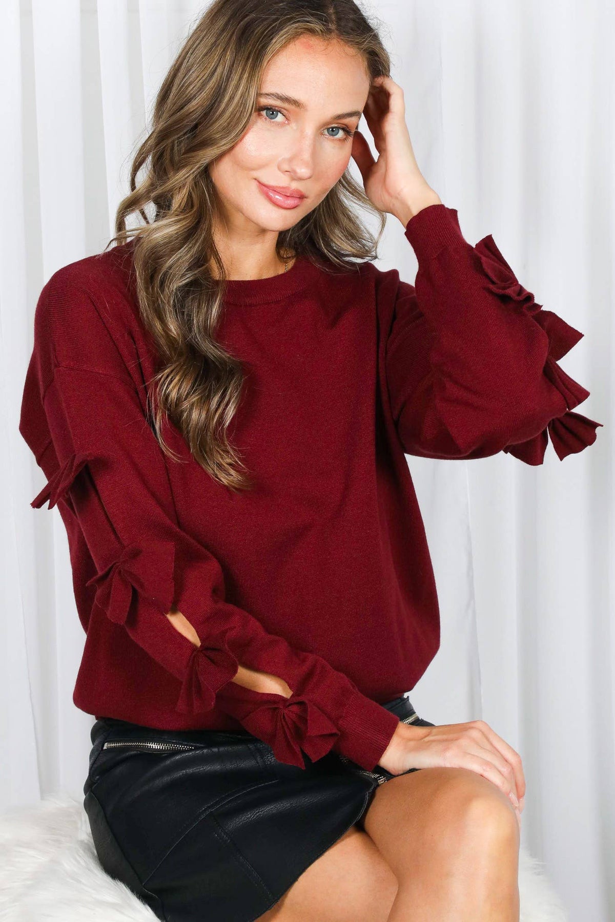 The Bow Down Sweater