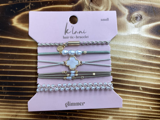 Glimmer- K'lani Hair-tie Bracelet