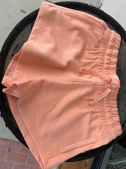 Bondi Creamsicle Fleece Shorts