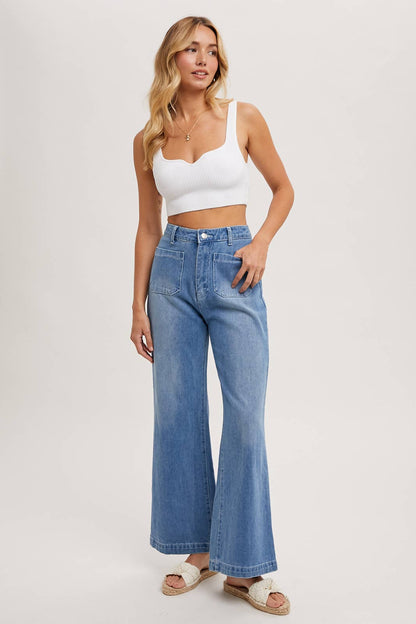 Free Spirit Wide Leg Jeans