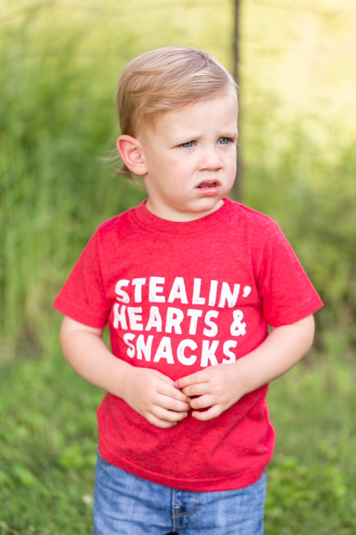 Stealin' Hearts & Snacks - Toddler Shirt