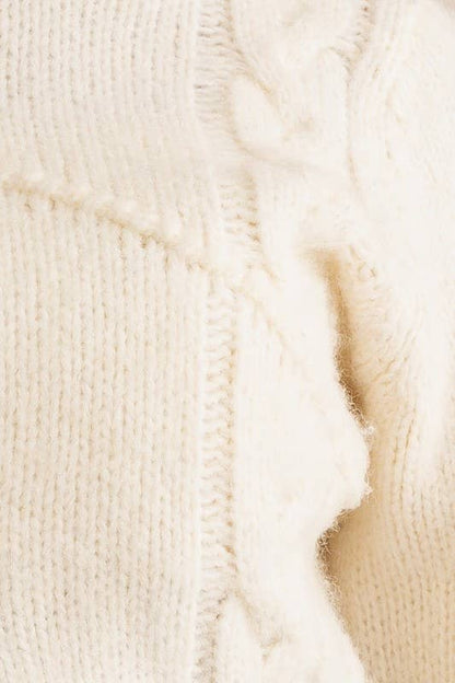 Kinsley Date Night sweater in White