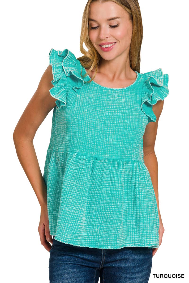 The Olive Meadow Top