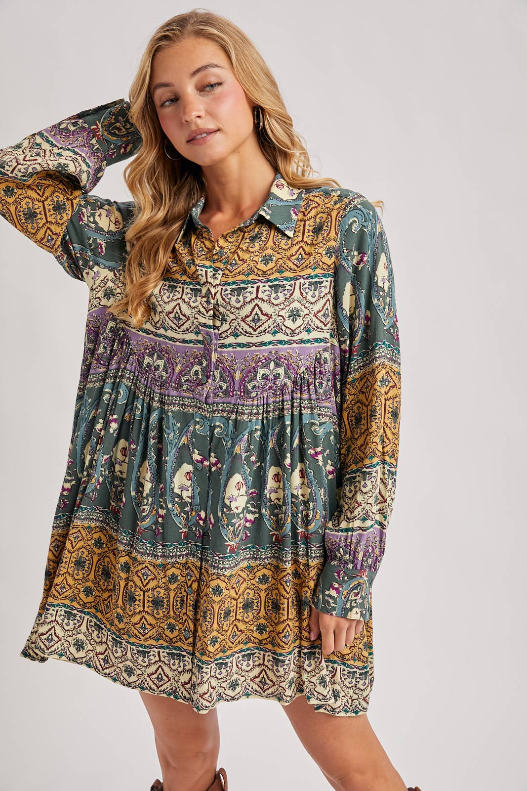 Sunset Bazaar Swing Dress