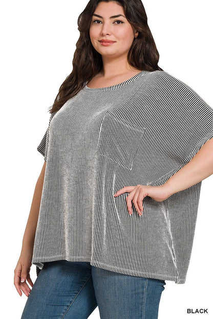 The Coastal Breeze Striped Tee