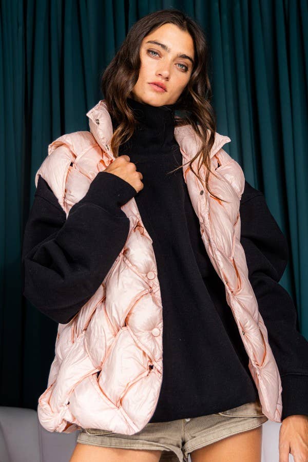 The Amber Harvest Puffer Vest