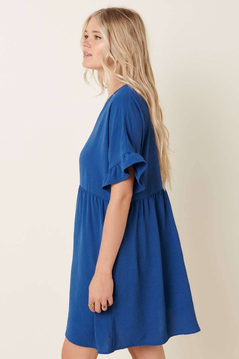 AIRFLOW DOLMAN MINI DRESS