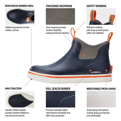 Men's Ankle Deck Boots