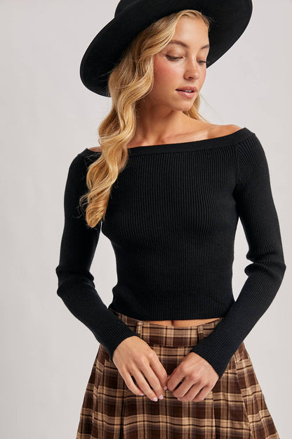 The Uptown Off-Shoulder Top