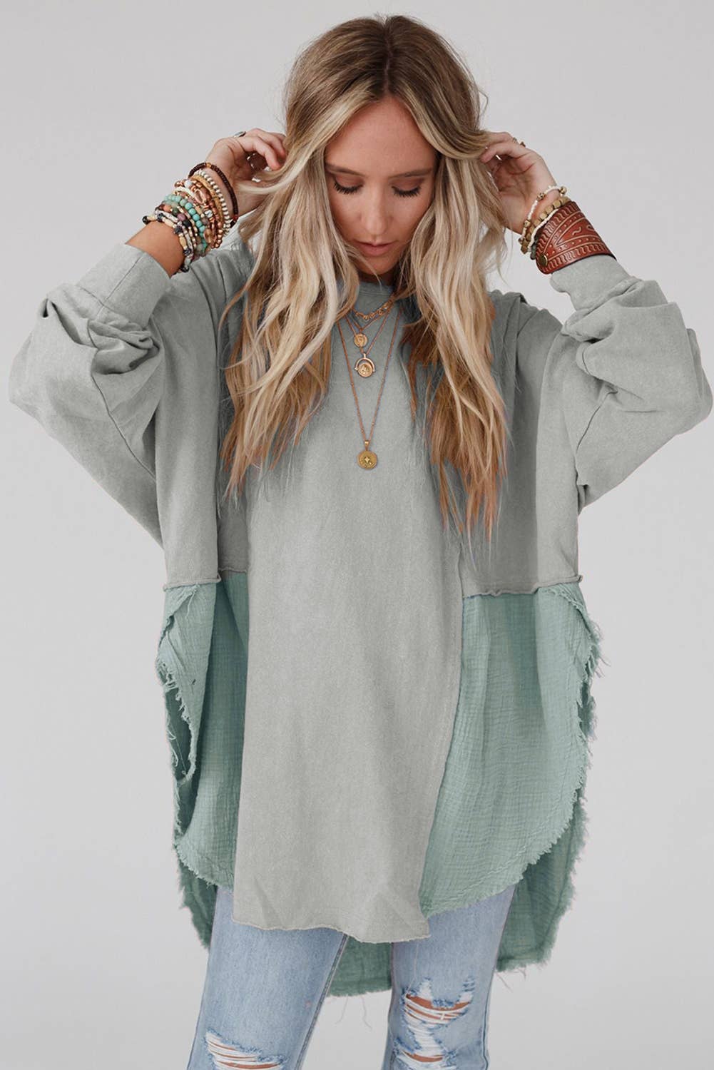 Coastal Drift Hi-Low Tunic
