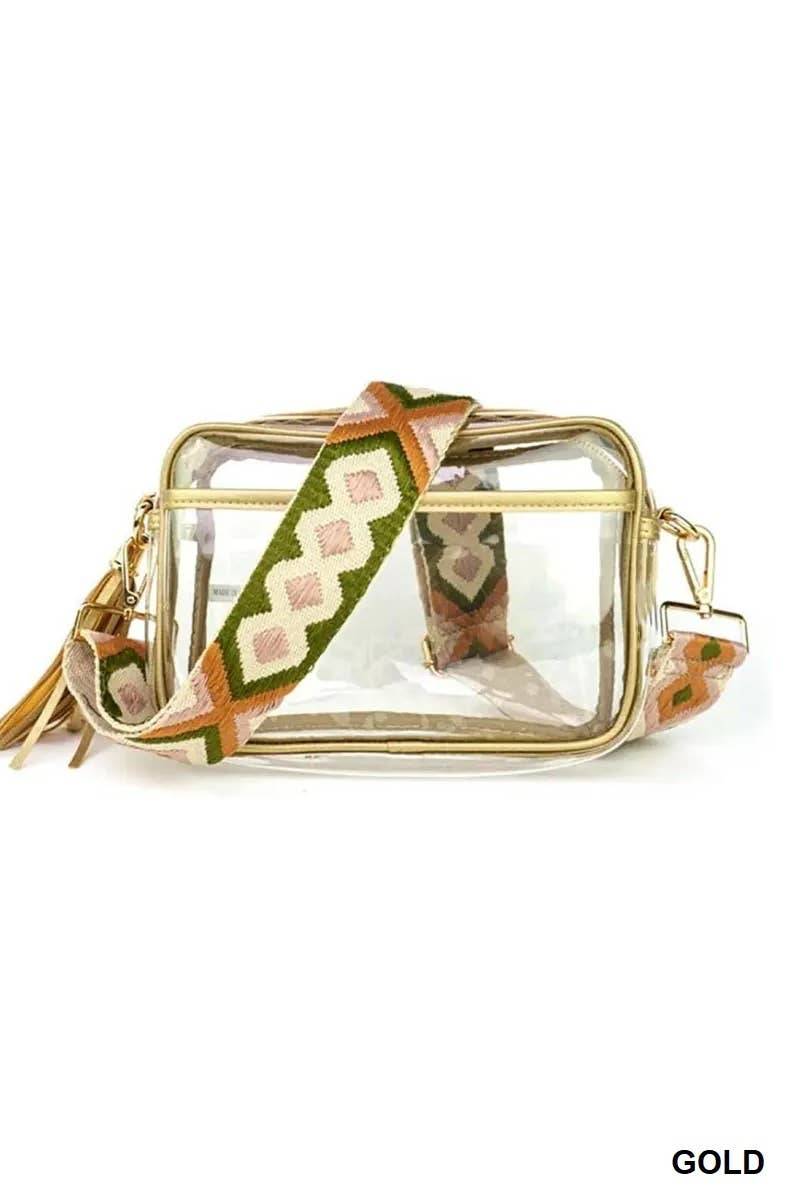 Clear Fanny Pack Stadium Approved Crossbody Bag