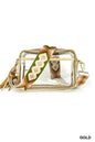 Clear Fanny Pack Stadium Approved Crossbody Bag