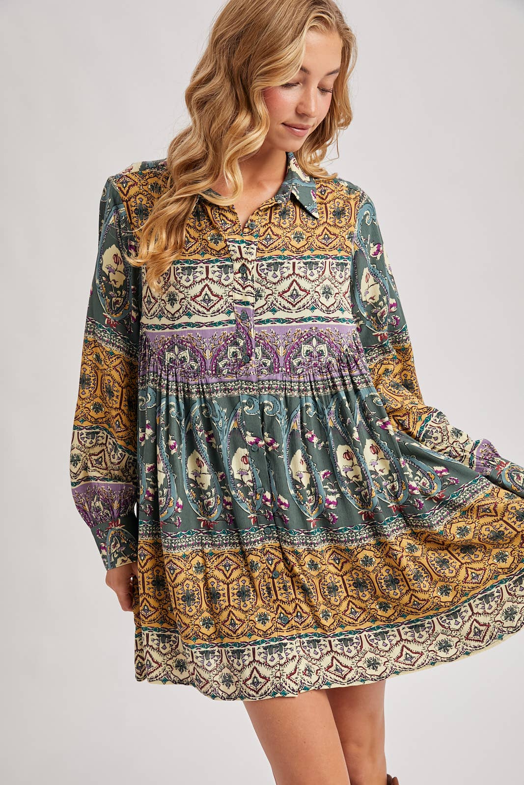 Sunset Bazaar Swing Dress