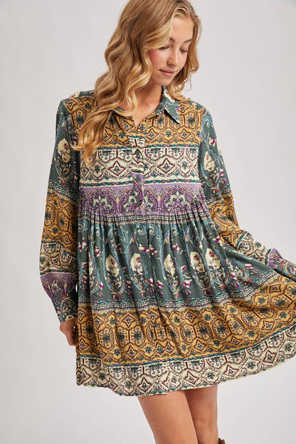 Sunset Bazaar Swing Dress