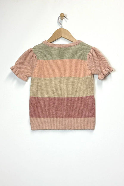 Blush Breeze Ruffle Tee (youth)