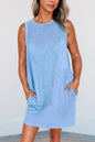 Sunny Pocket tank Mini dress