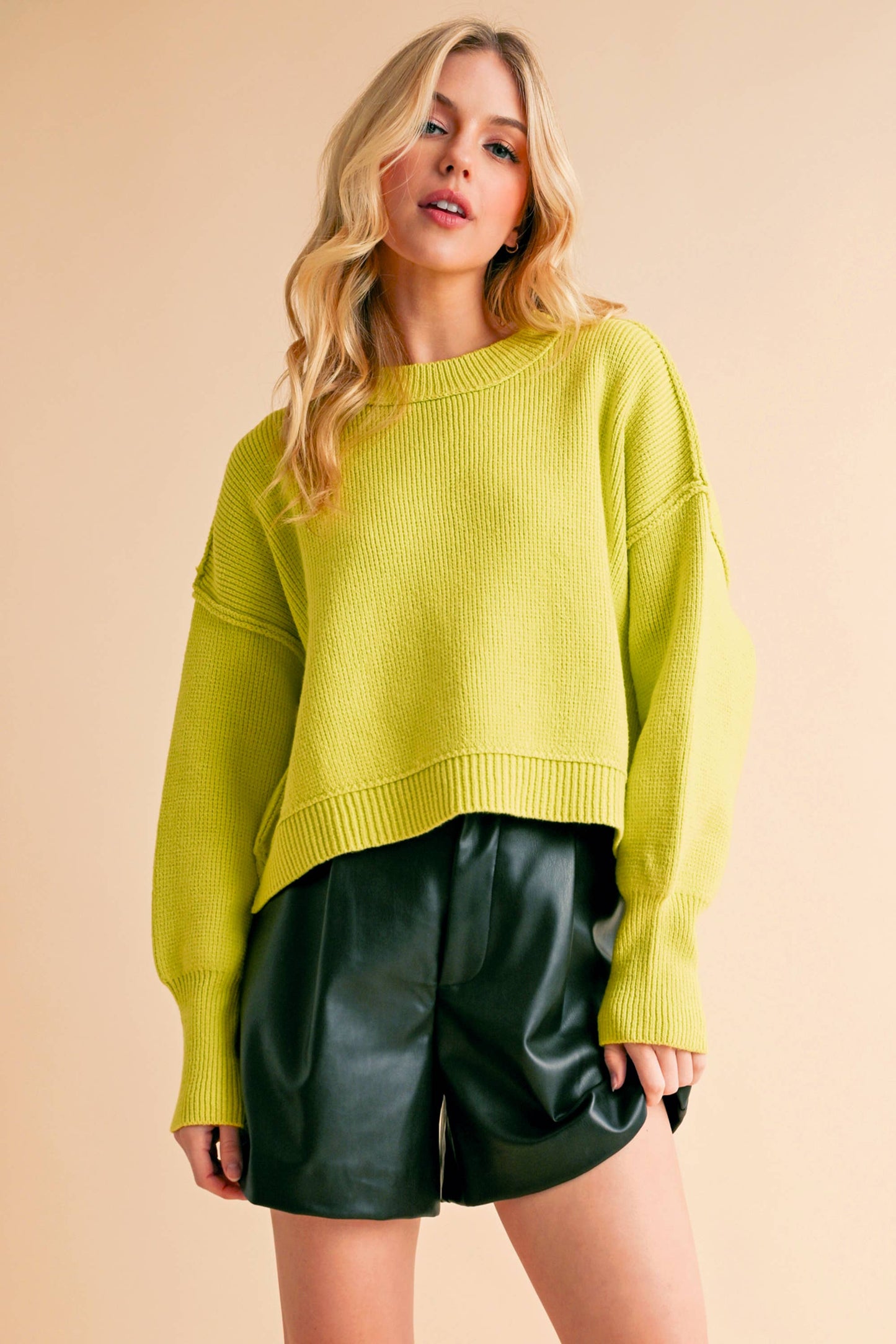 Green Regina Sweater