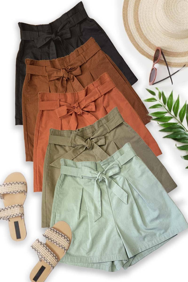 Kick-off Paper Bag Shorts