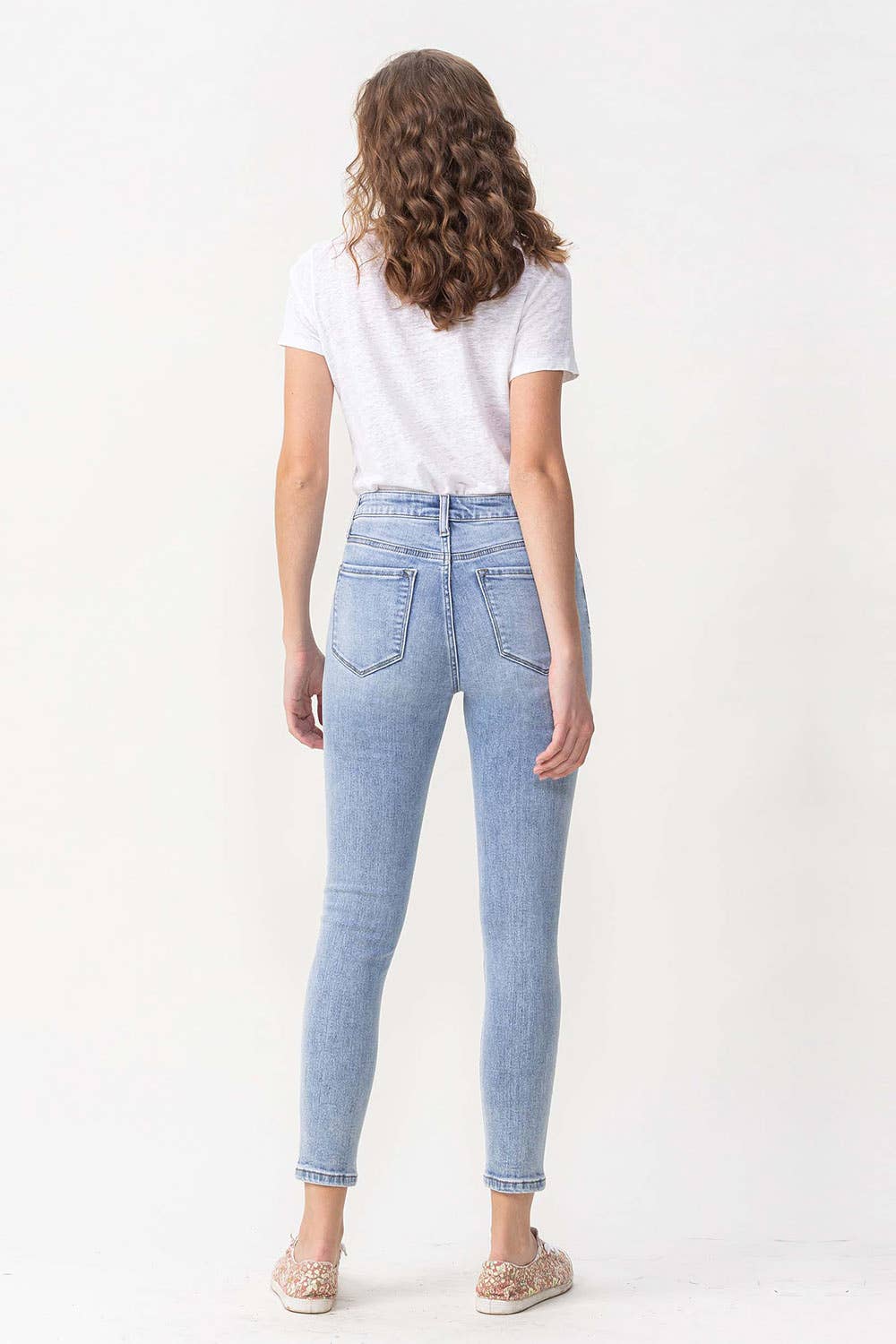 Lovervet by VERVET - HIGH RISE CROP SKINNY