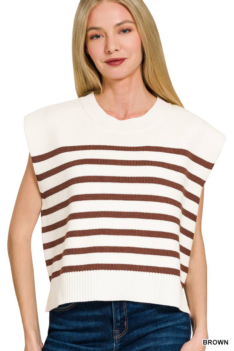 The Coastal Classic Knit Sweater Vest
