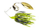 Humdinger 01-L Spinnerbait (1/4Oz) Chartreuse/Black Skirt
