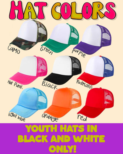 Where’s the fish summer trucker hat