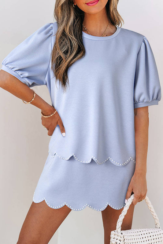 The Hamptons Scallop Trim Set