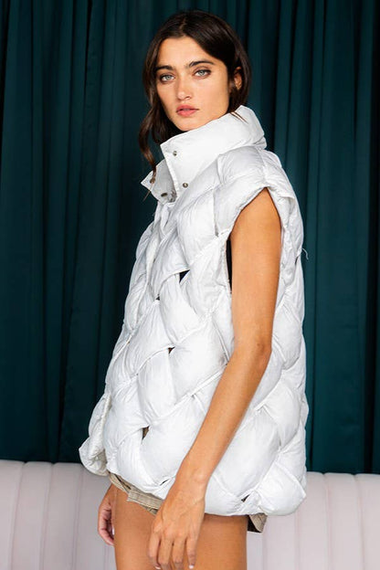 The Amber Harvest Puffer Vest