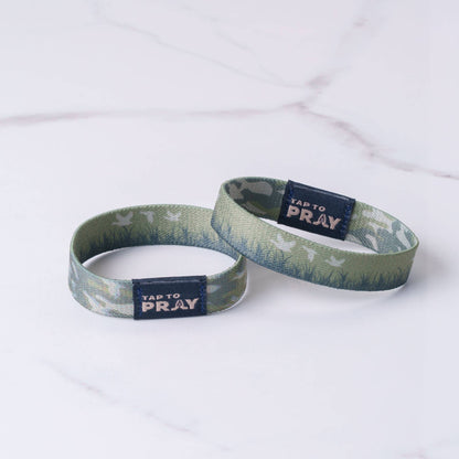 Tap To Pray™ Wristbands - Waterfowl Camo