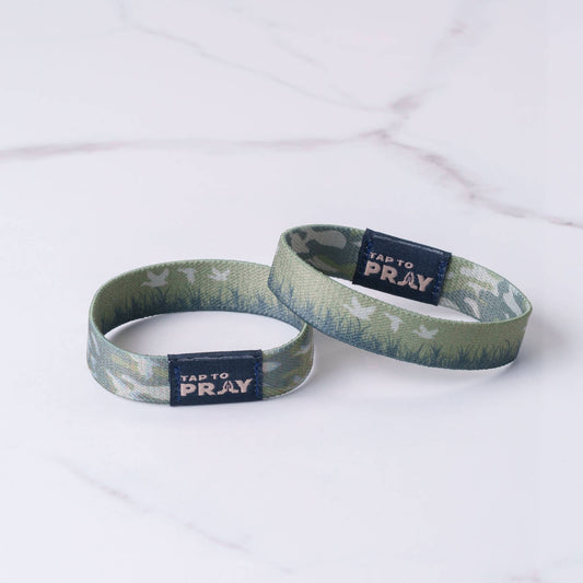 Tap To Pray™ Wristbands - Waterfowl Camo