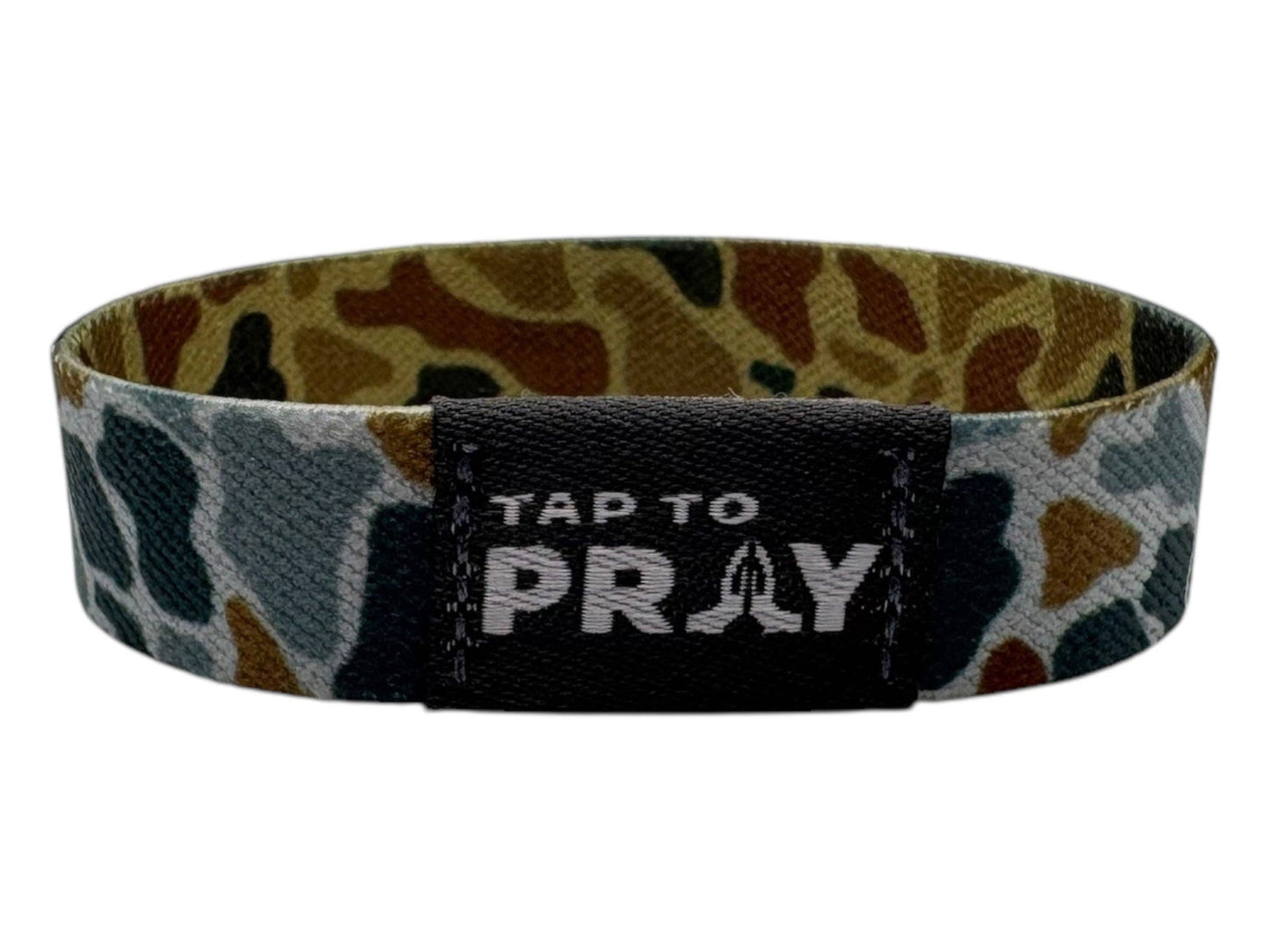 Tap To Pray™ Wristbands - River Rock Camo Sahara and Copper