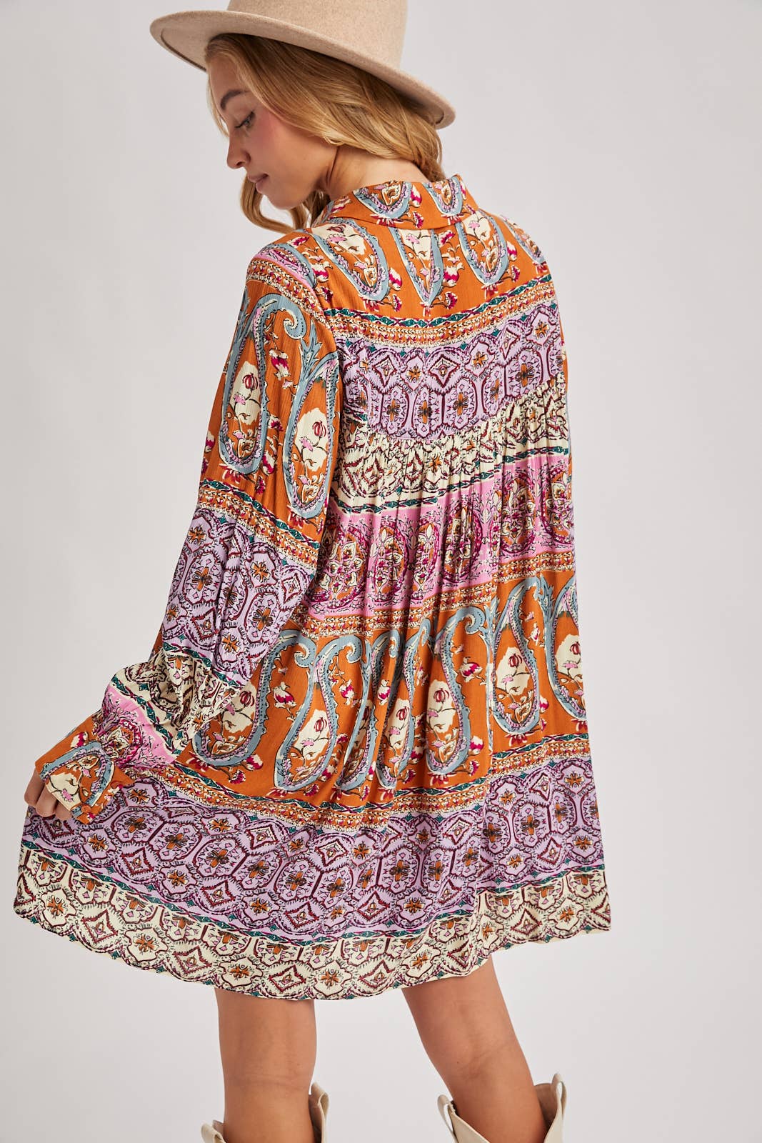Sunset Bazaar Swing Dress