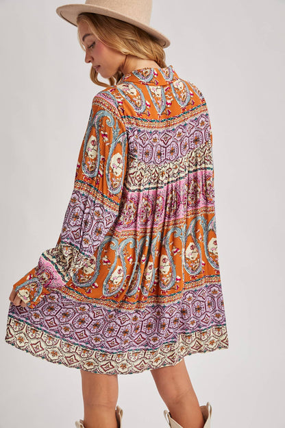 Sunset Bazaar Swing Dress